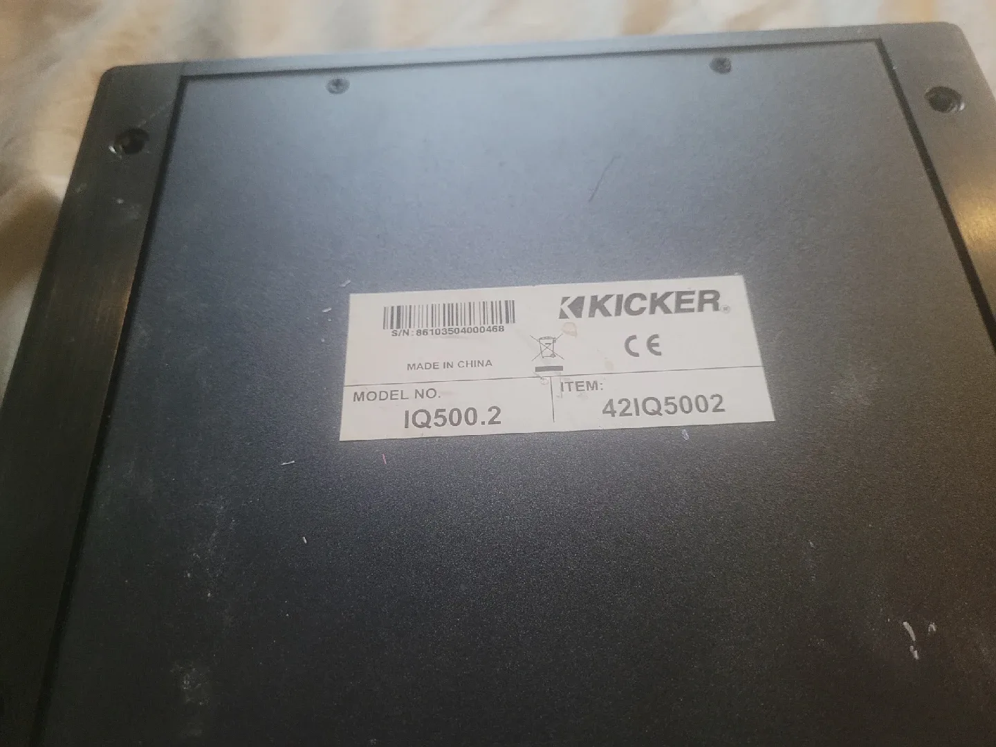 Kicker IQ500.2 Car Amplifier image indicator(3)