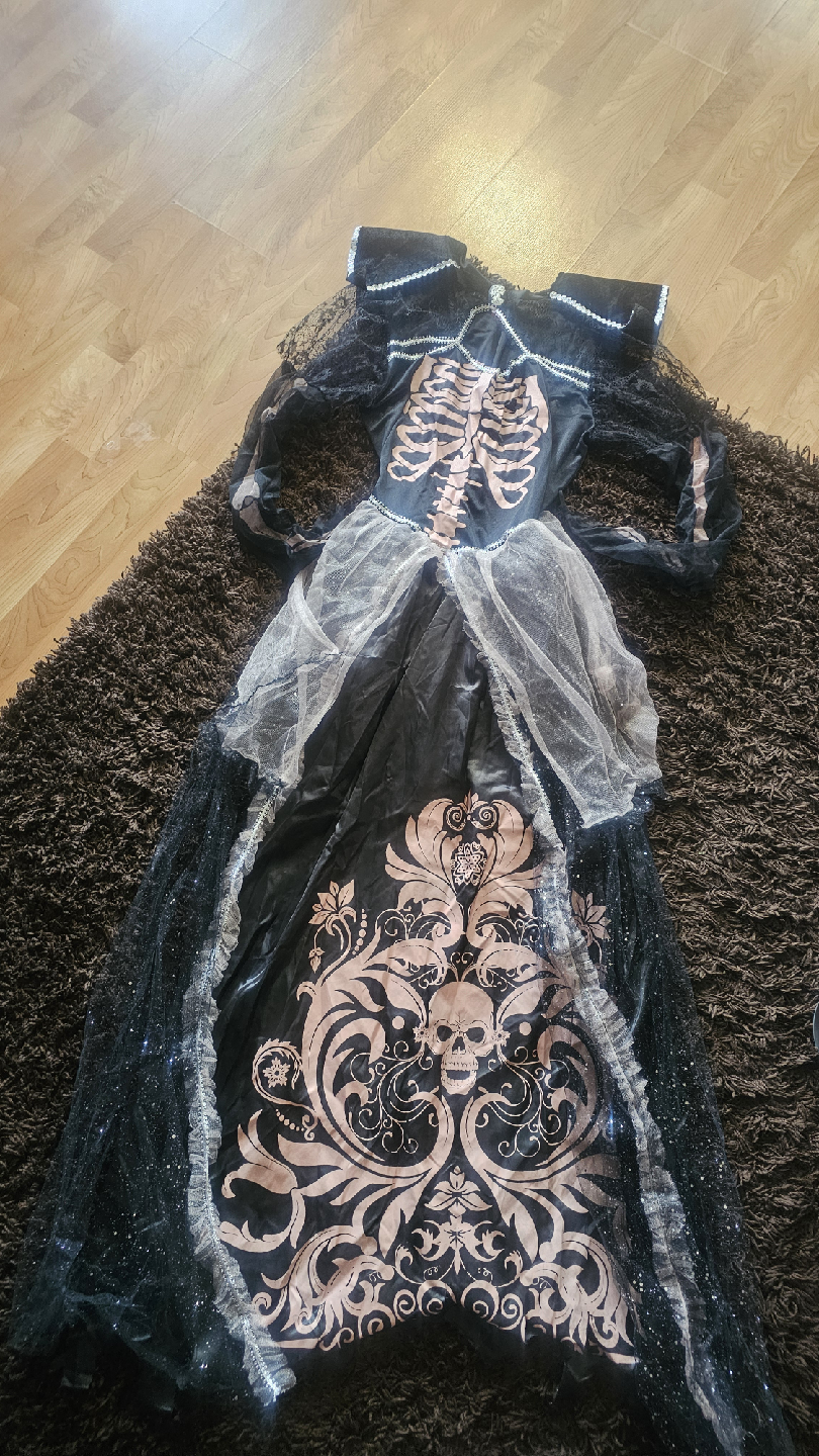 Skeleton Queen Costume - Size M
