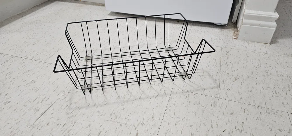 Black Wire Storage Basket ❤️ thumbnail