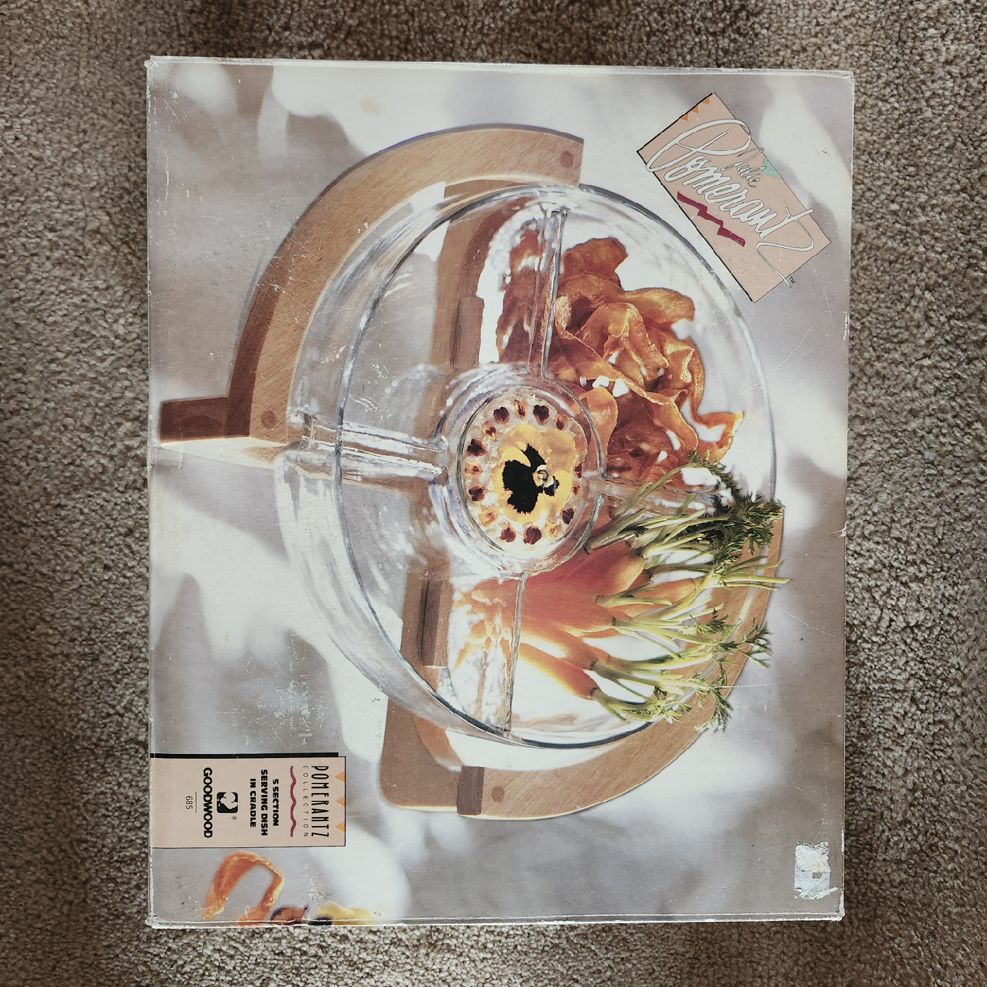NEW-5 Section Serving Dish in Cradle - photo 2