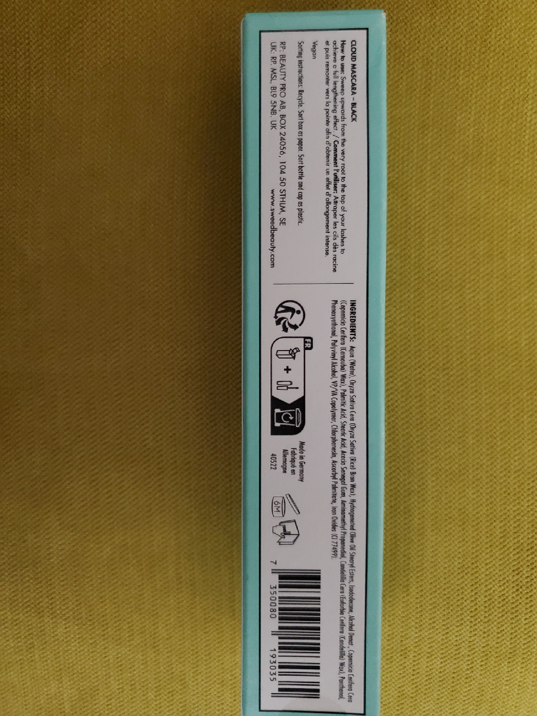 SWEED Cloud Mascara - Black - photo 2