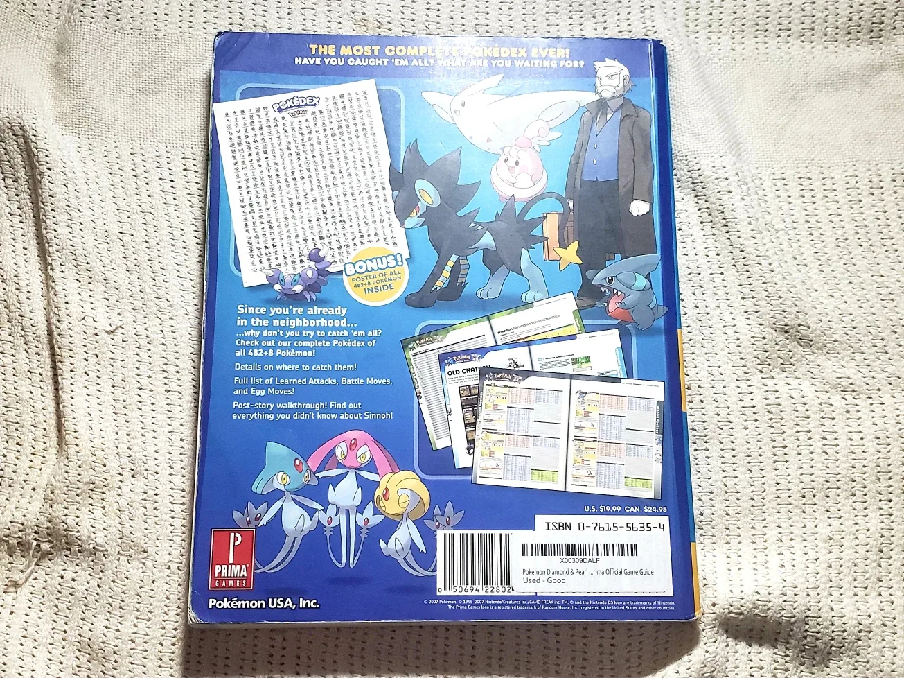 Official Pokemon Pokedex Guide Diamond and Pearl Vol. 2 image indicator(2)