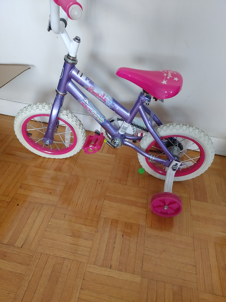 Mongoose Lilgoose 12" Kids Bike - Purple/Pink