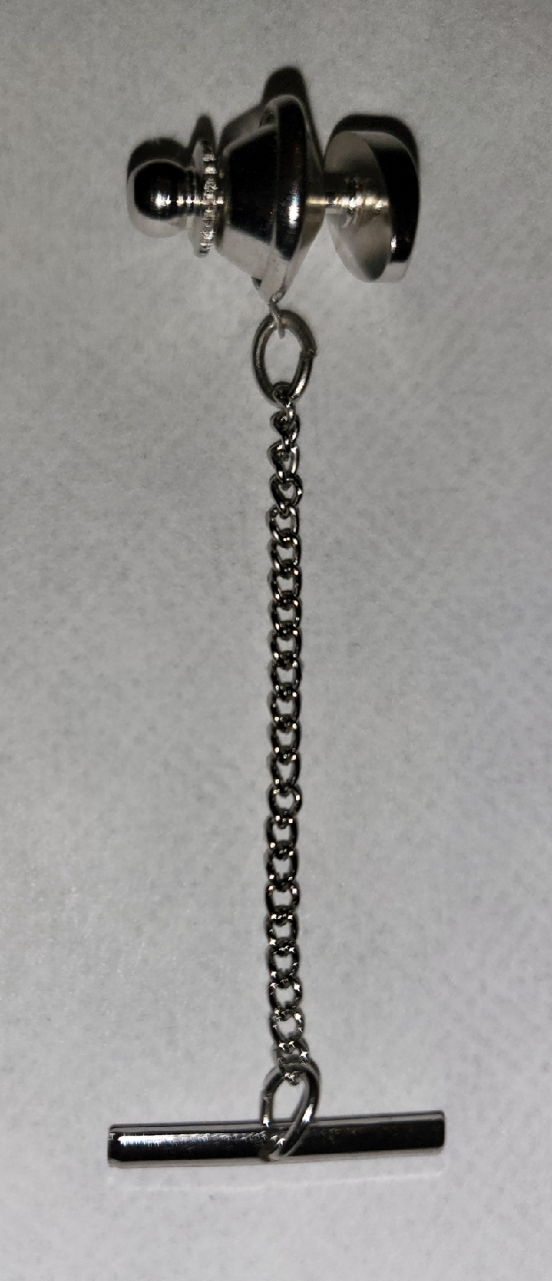 Vintage Tie Tack with Chain - photo 5