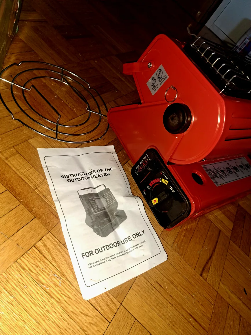 Portable Butane Heater image indicator(2)