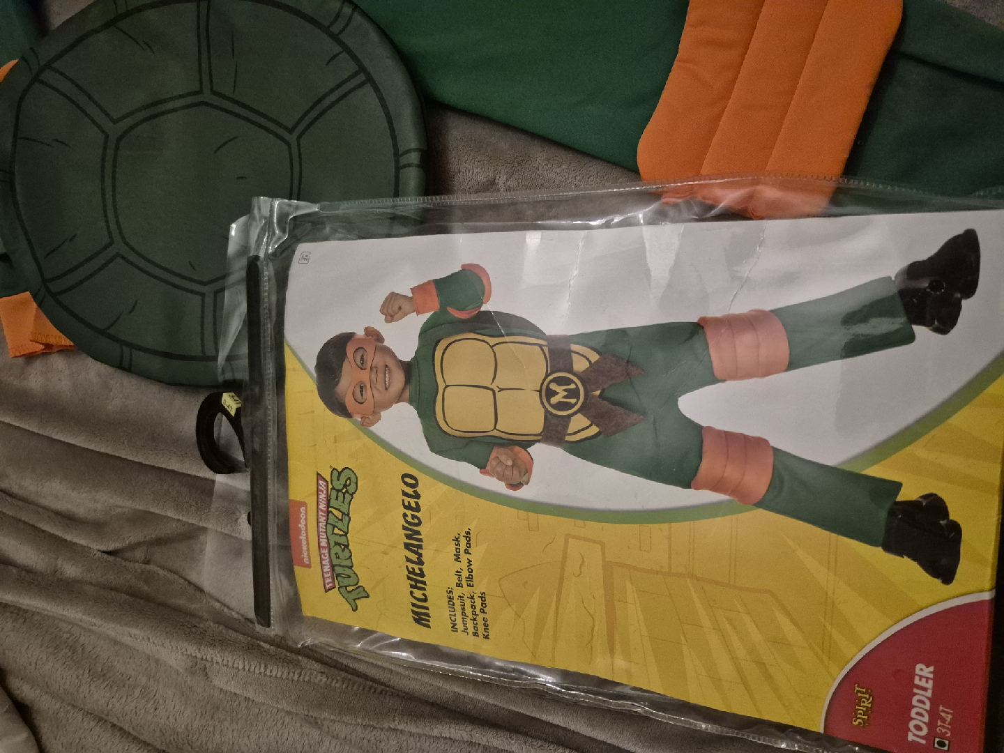 Michelangelo Teenage Mutant Ninja Turtles Costume - Toddler - photo 2