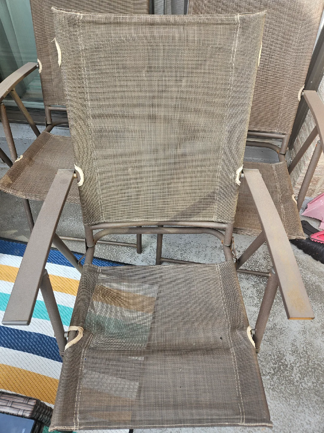 🧡 Outdoor Patio Chairs - Set of 4 image indicator(2)