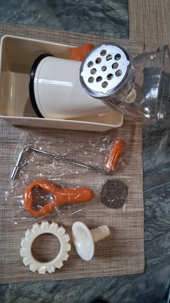 Manual Meat Grinder & Funnel - photo 2