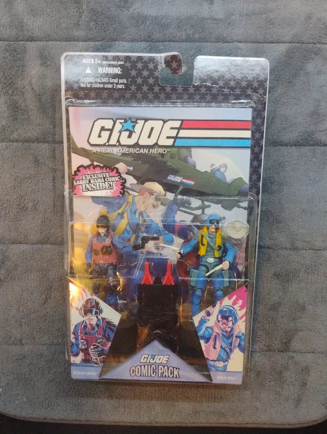 GI Joe Comic Pack Wild Bill & Scrap-Iron New thumbnail