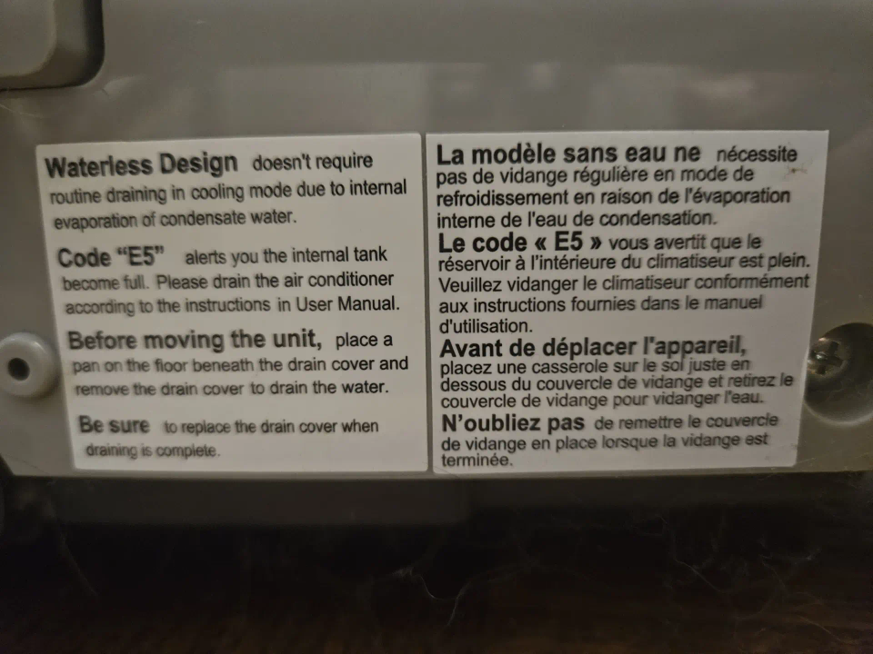 Hisense Portable Air Conditioner - photo 3