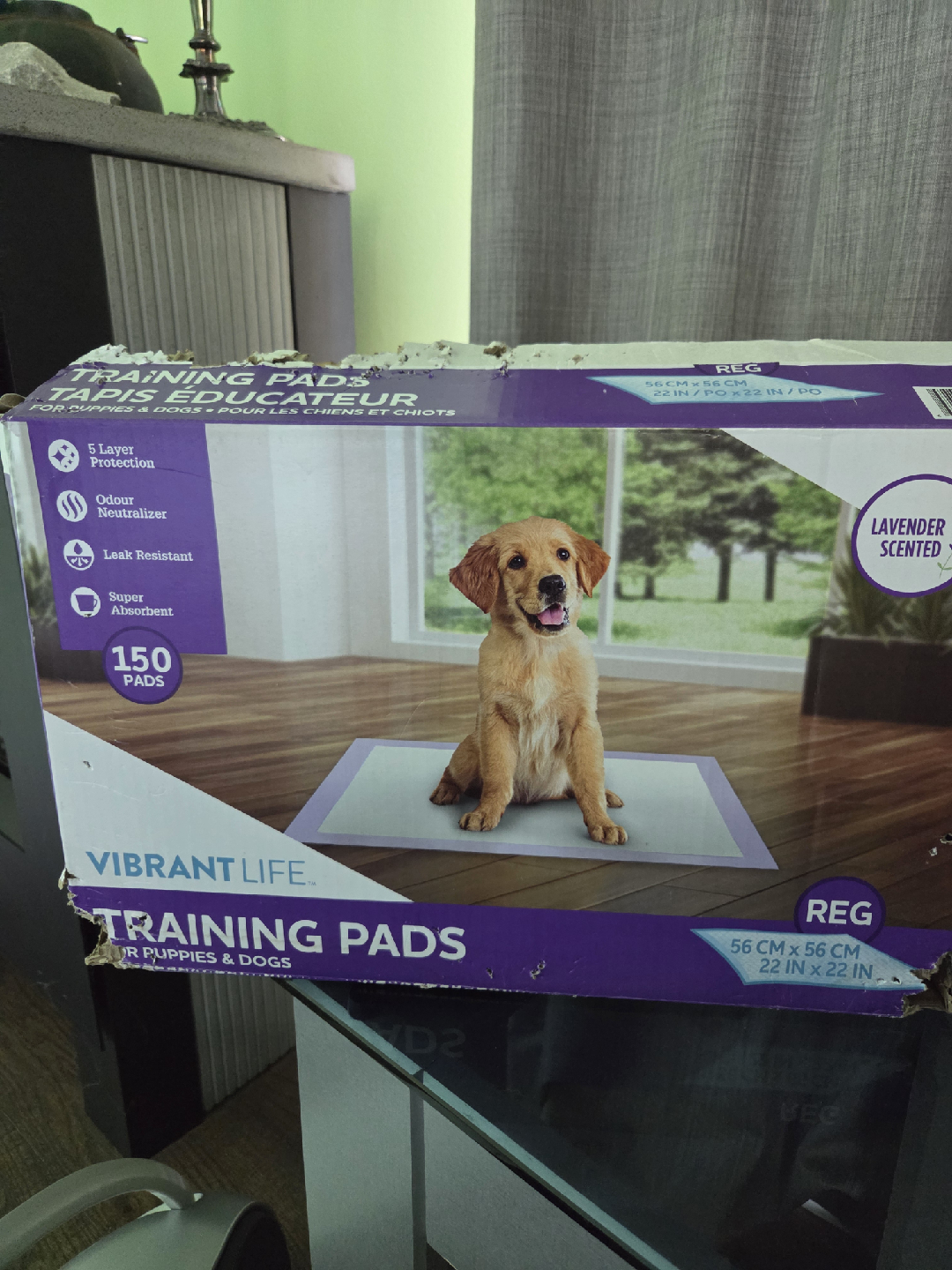 Vibrant Life Training Pads for Puppies & Dogs - 150 Pads