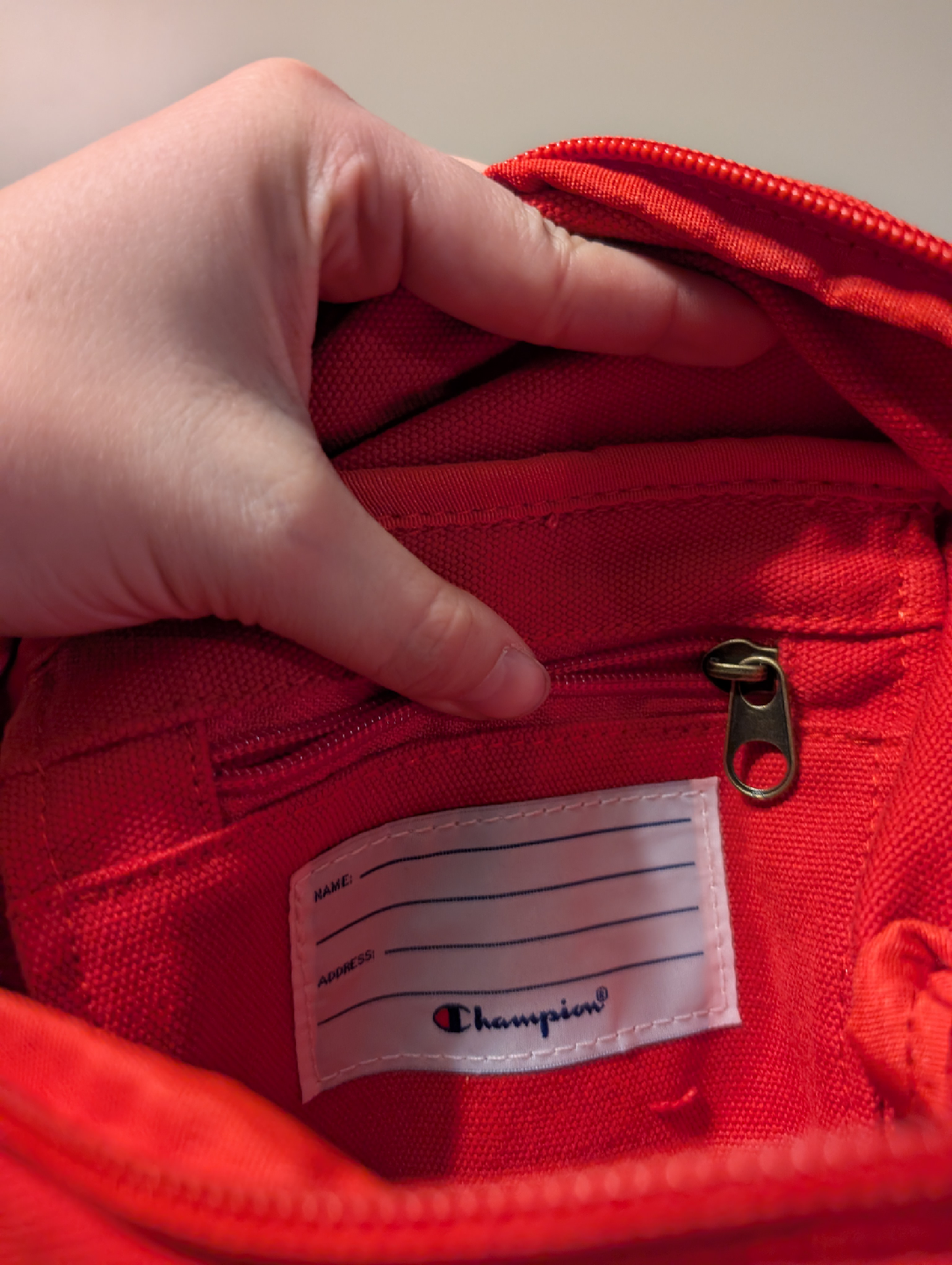 Champion Red Belt Bag - photo 2
