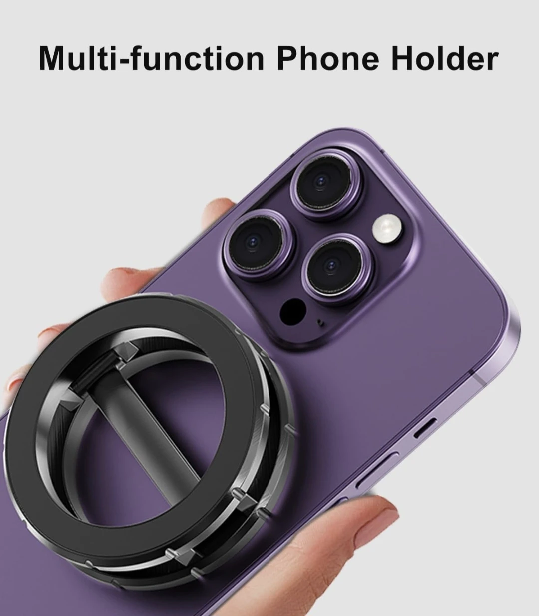 Double-Ring Magnetic Phone Holder - photo 5