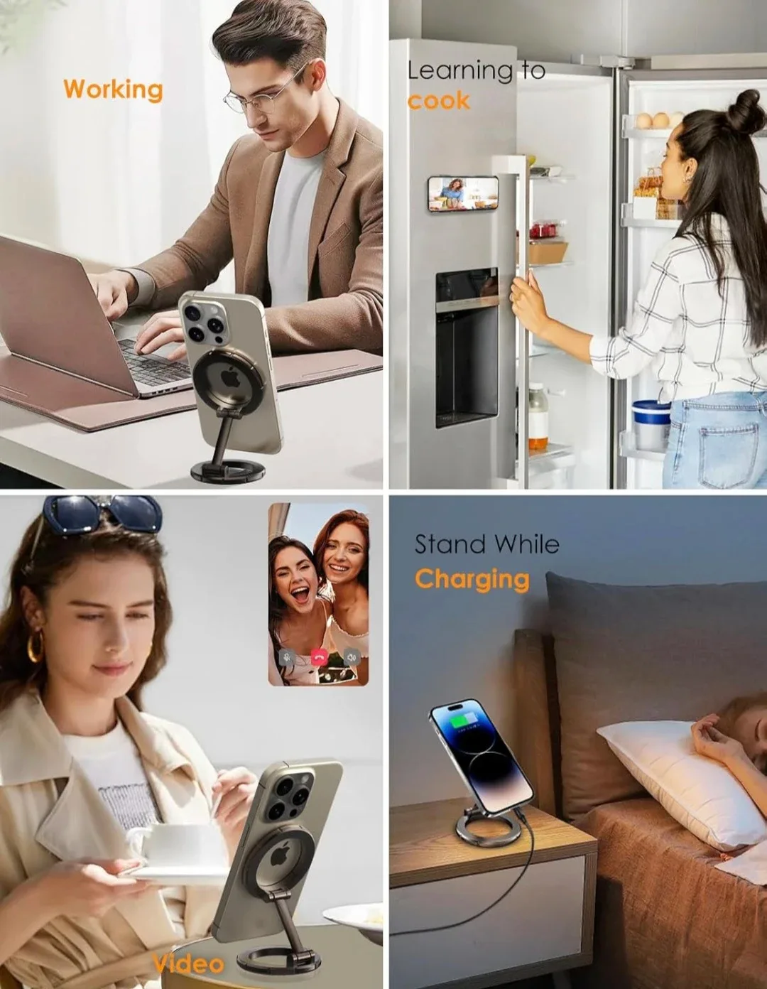 Double-Ring Magnetic Phone Holder image indicator(6)