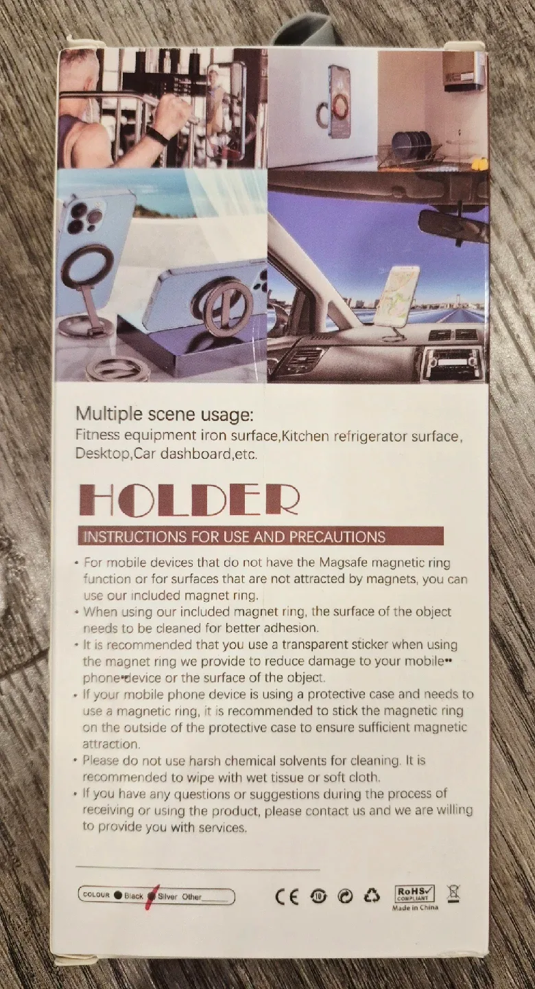 Double-Ring Magnetic Phone Holder image indicator(7)