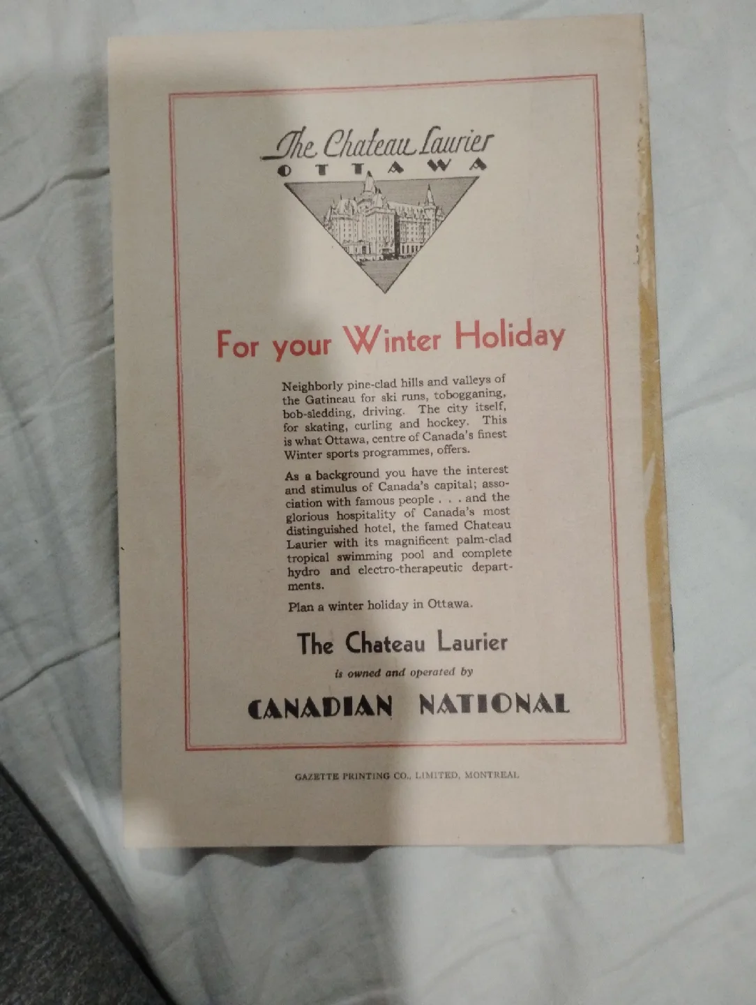 Les Canadiens en Caricature 1930 image indicator(2)