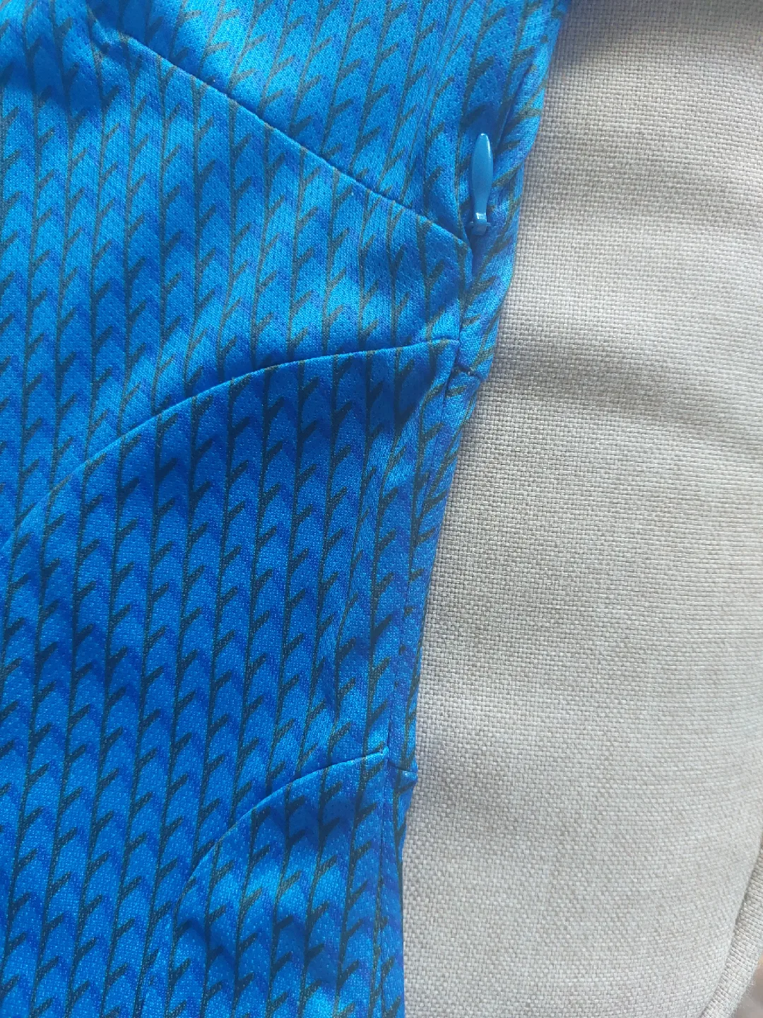 Star Trek Blue Mini Dress with Pin Size M 🥕 image indicator(3)