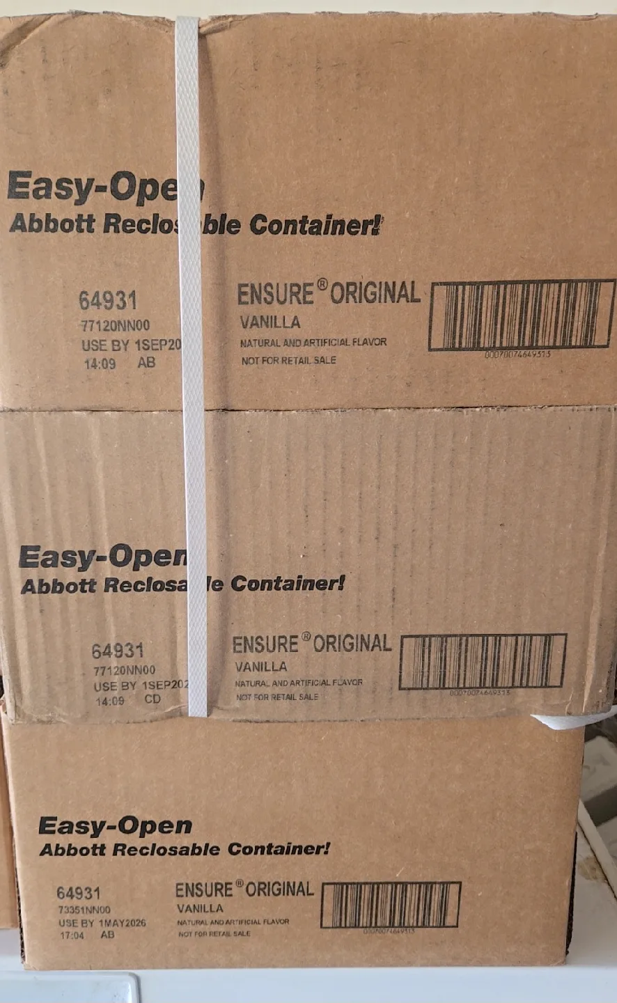 Vanilla Ensure – 24 Pack (8oz Cartons) image indicator(2)