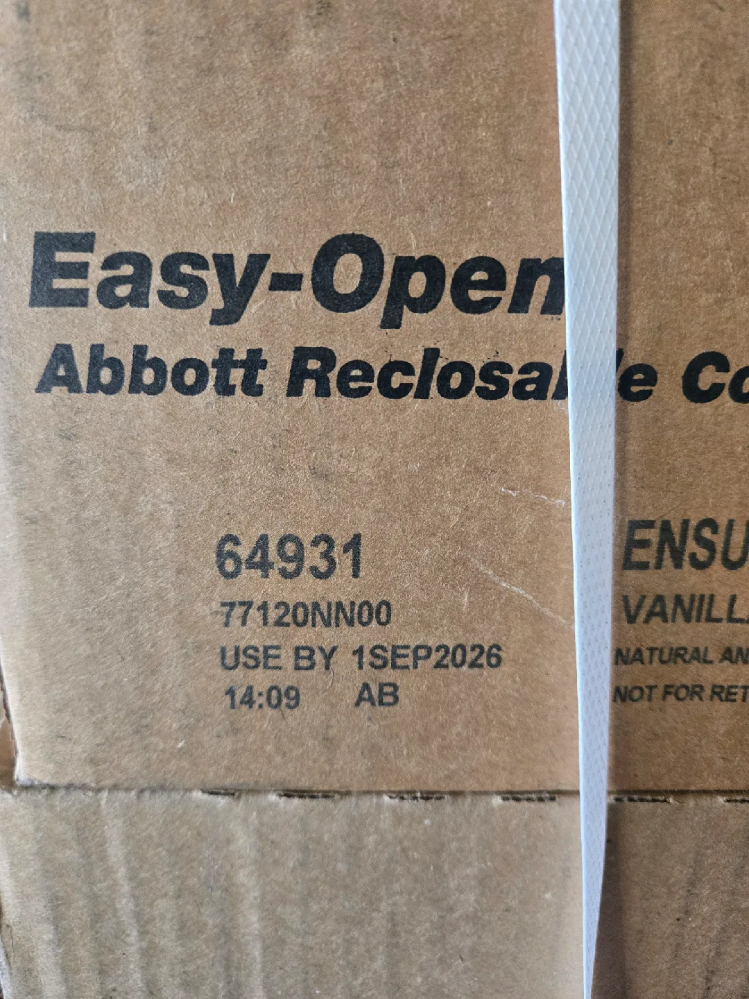 Vanilla Ensure – 24 Pack (8oz Cartons) image indicator(3)