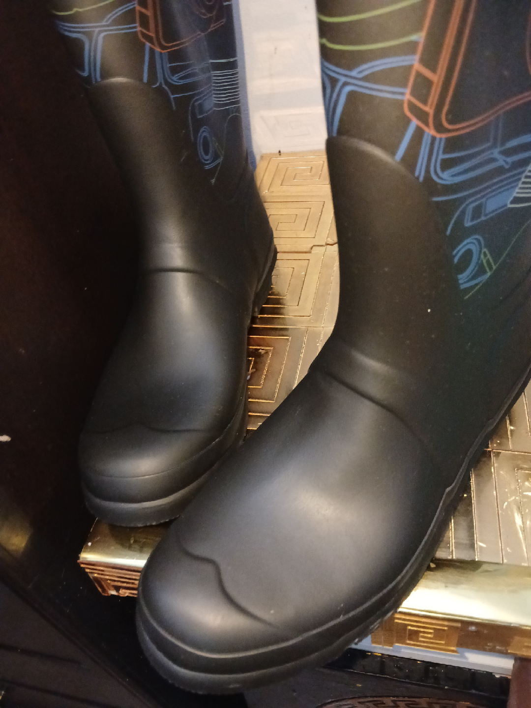 Hunter Rain Boots, US 9, Black - photo 3