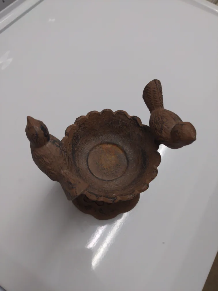 Bird Bath candle holder - Cast Iron image indicator(2)
