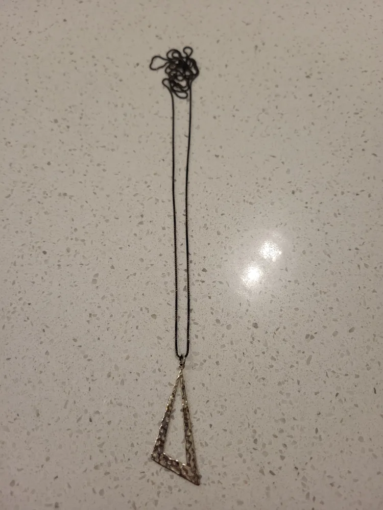 Triangle Pendant Necklace thumbnail