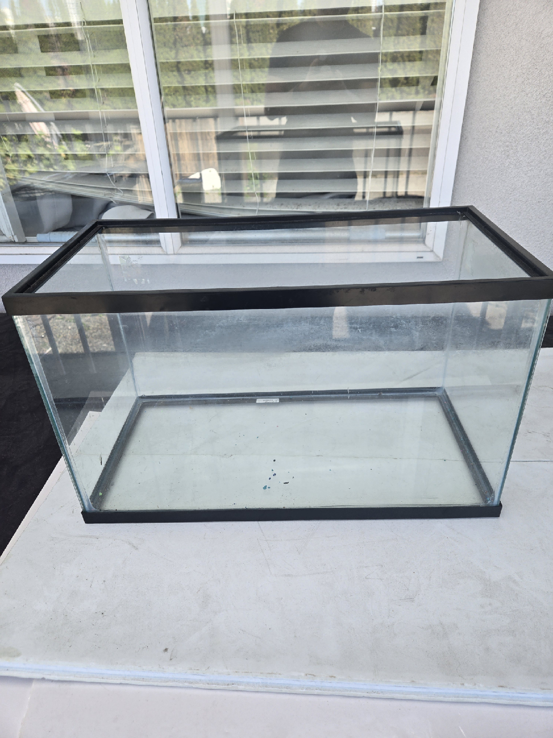 10 gallon tank used for hamsters and small critters.