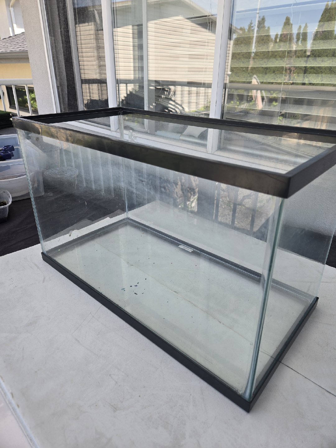 10 gallon tank used for hamsters and small critters. - photo 3