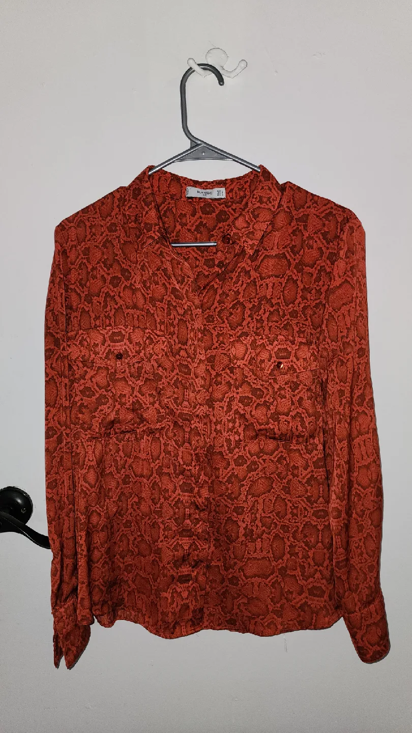 Orange Suit Blouse thumbnail