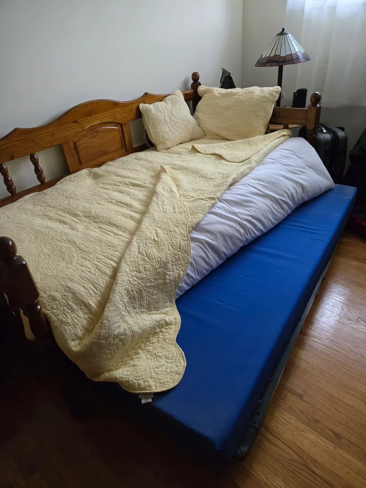 Wooden Daybed with Mattress image indicator(10)