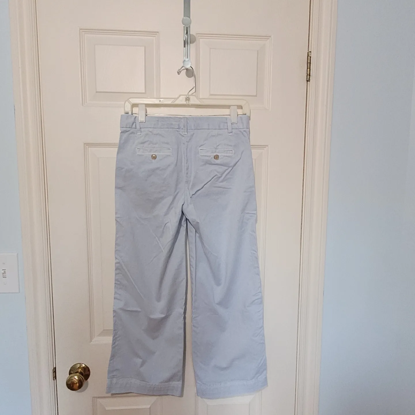 Light Blue GAP Wide Leg Crop Pants image indicator(2)