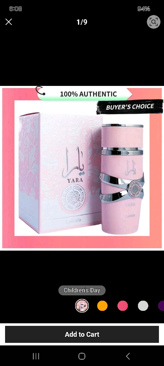 Yara Lattafa Perfume 100ml - photo 2