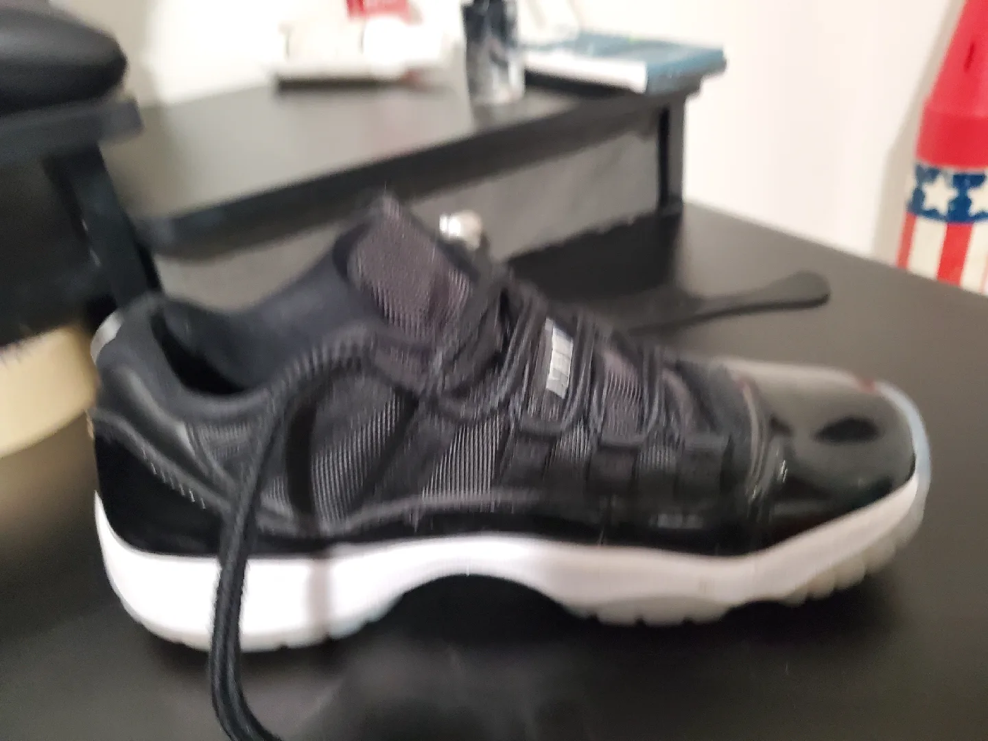 Jordan 11 Retro Little Flex (TD) Black/White Size 5.5Y image indicator(3)