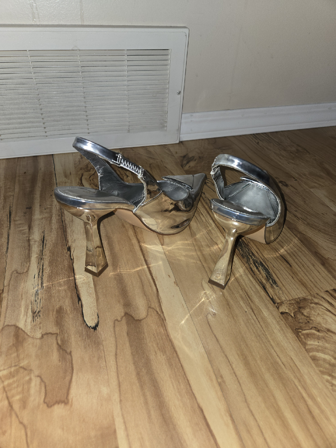 Fashion Nova Silver Heels - photo 3