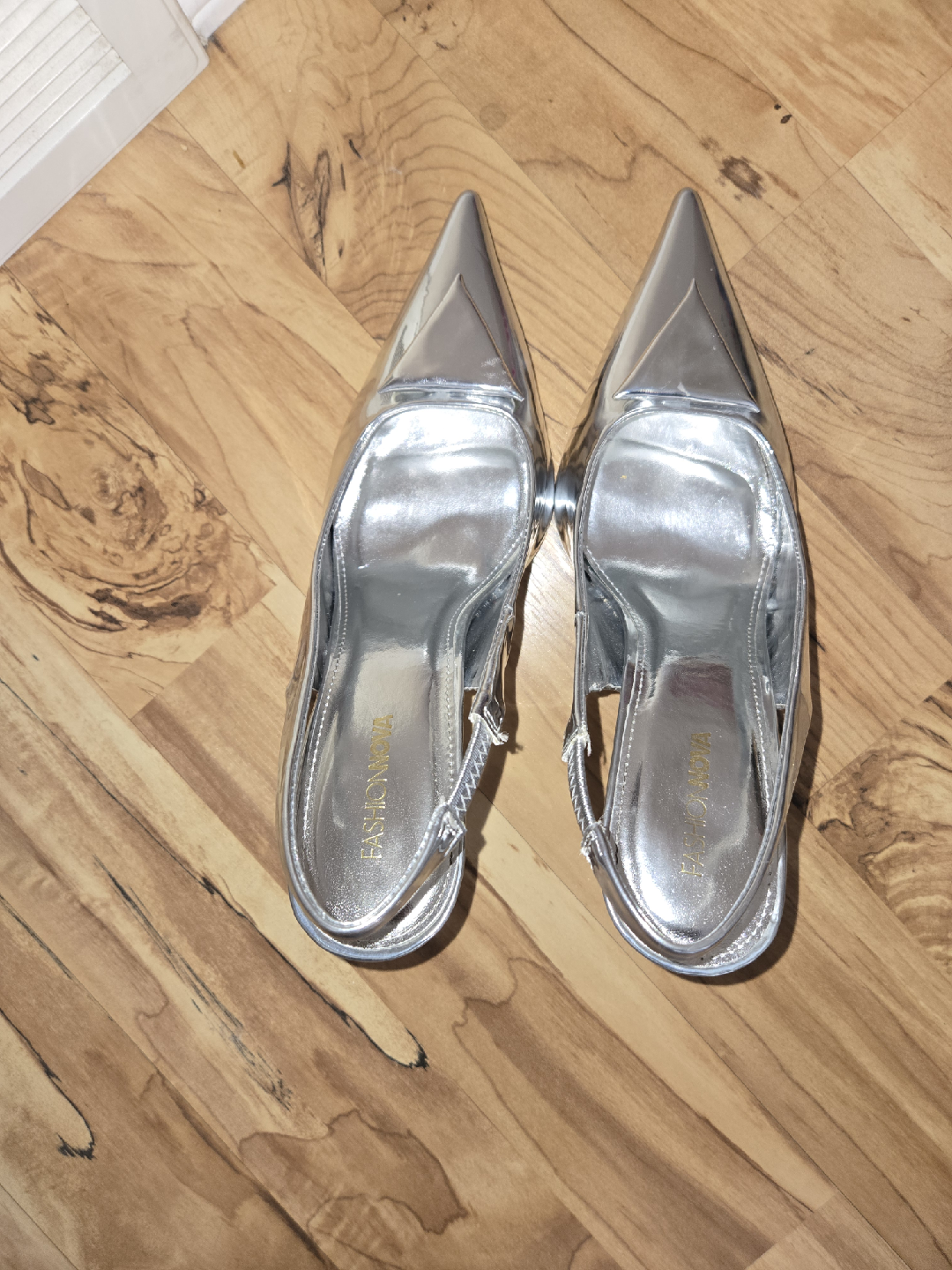 Fashion Nova Silver Heels - photo 4