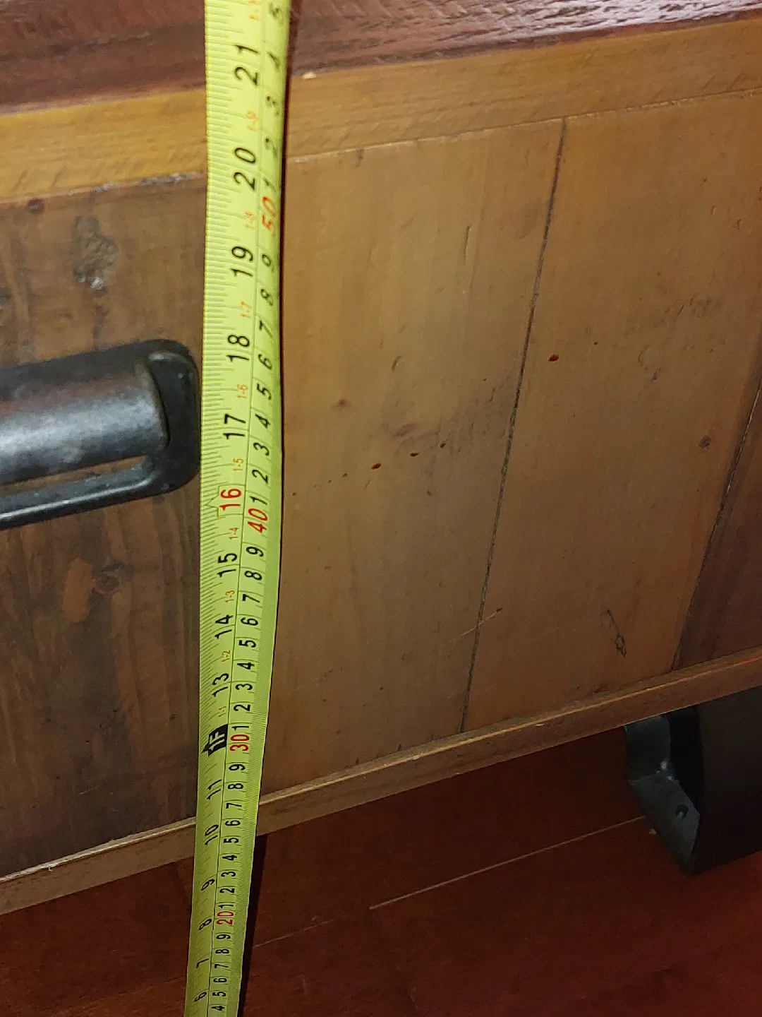 Wood TV Stand - 66" Long image indicator(2)