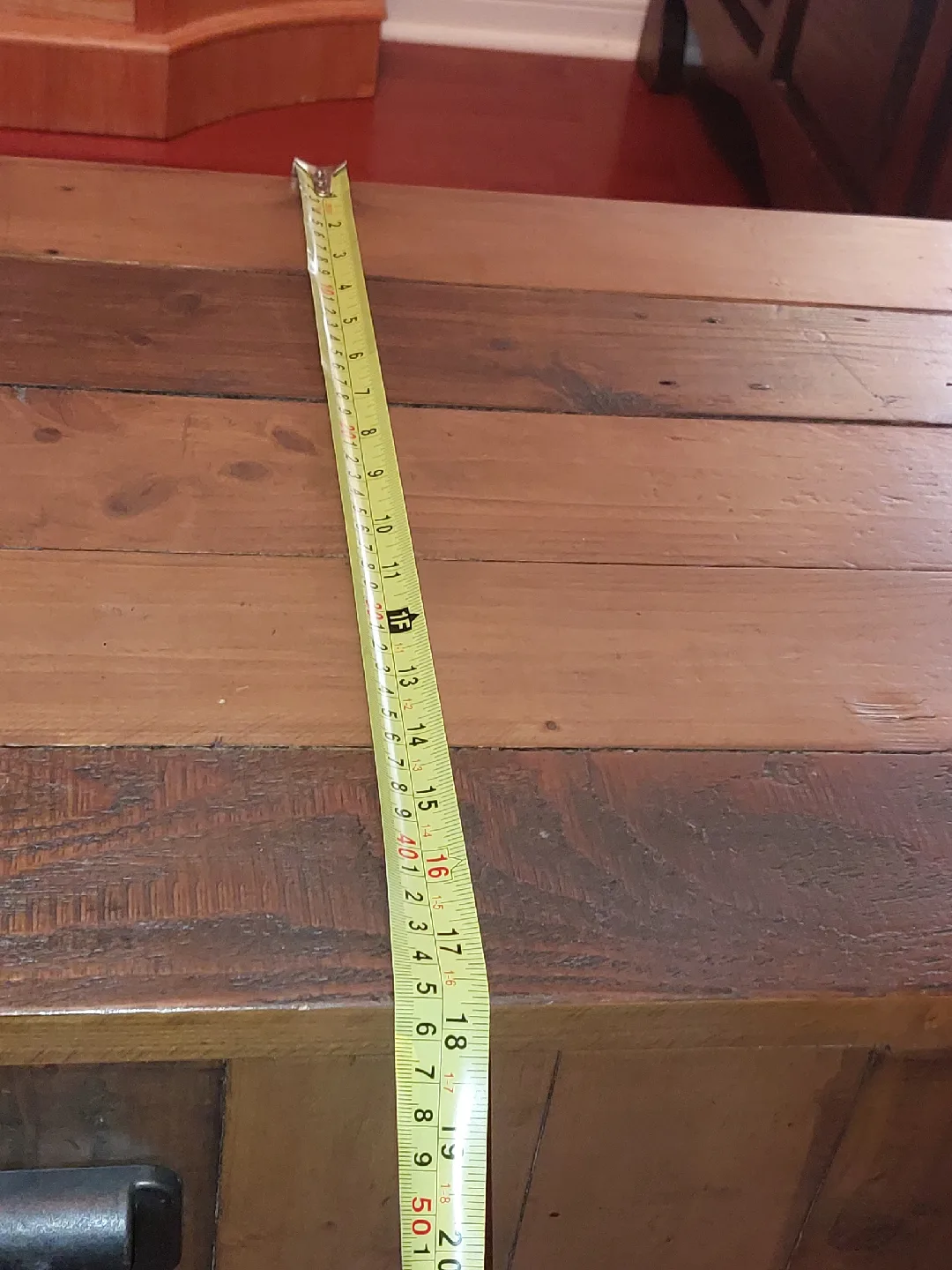 Wood TV Stand - 66" Long image indicator(3)