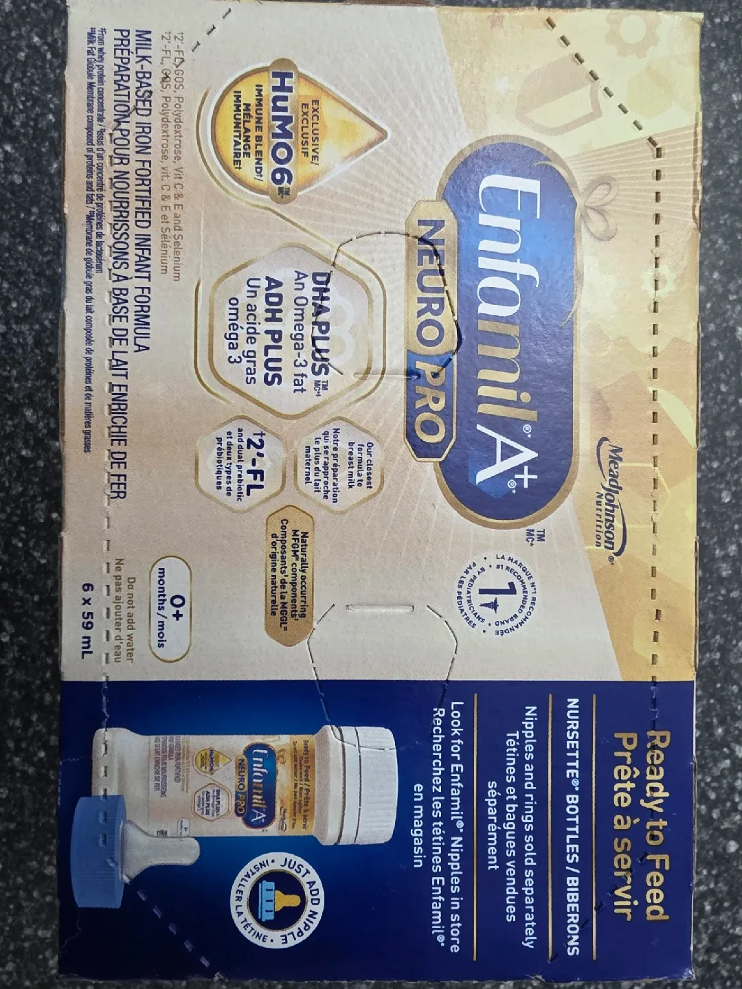 Enfamil A+ Neuropro Ready to Feed Formula 6x59mL image indicator(3)