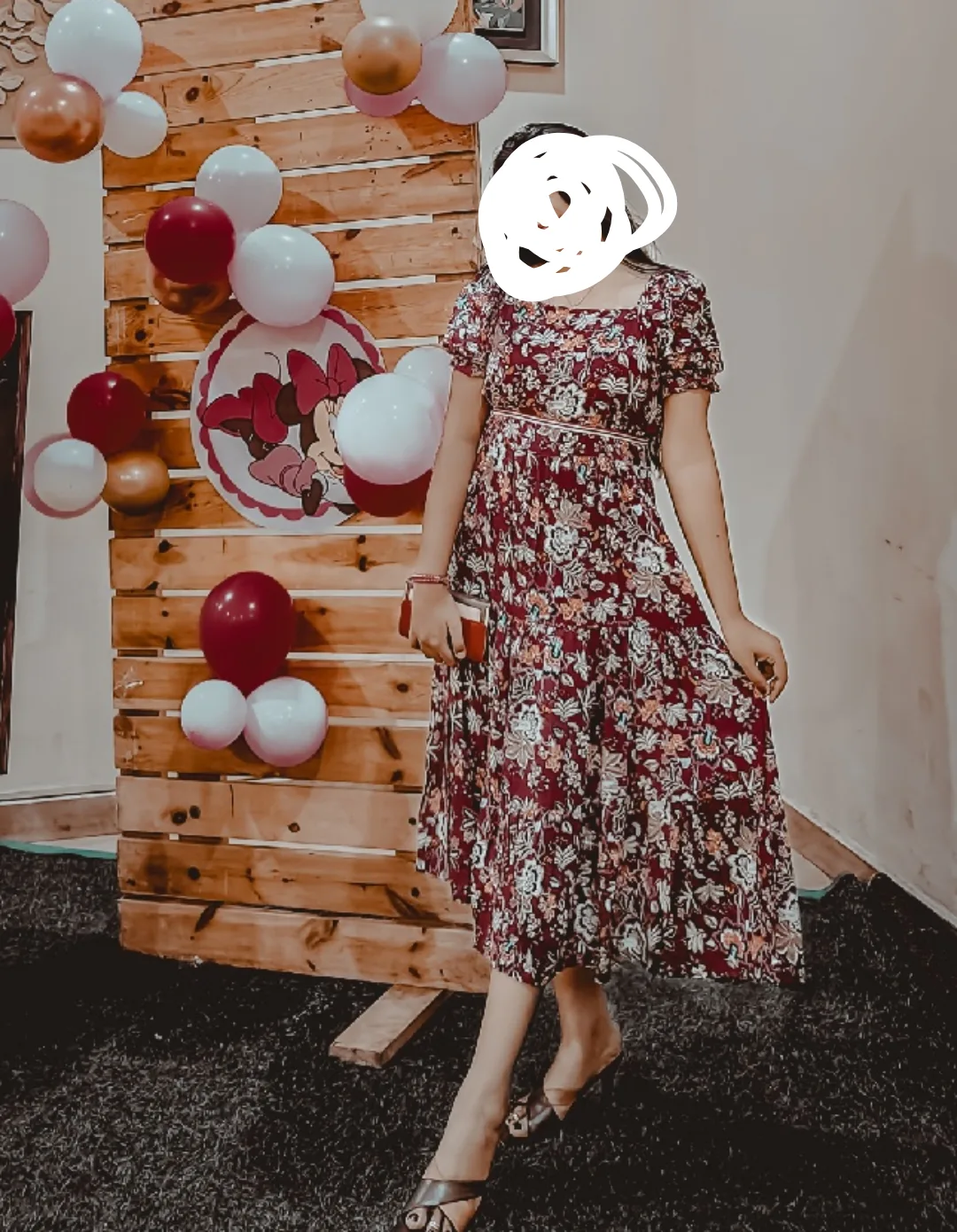 Indibelle Floral Dress - Size L image indicator(2)