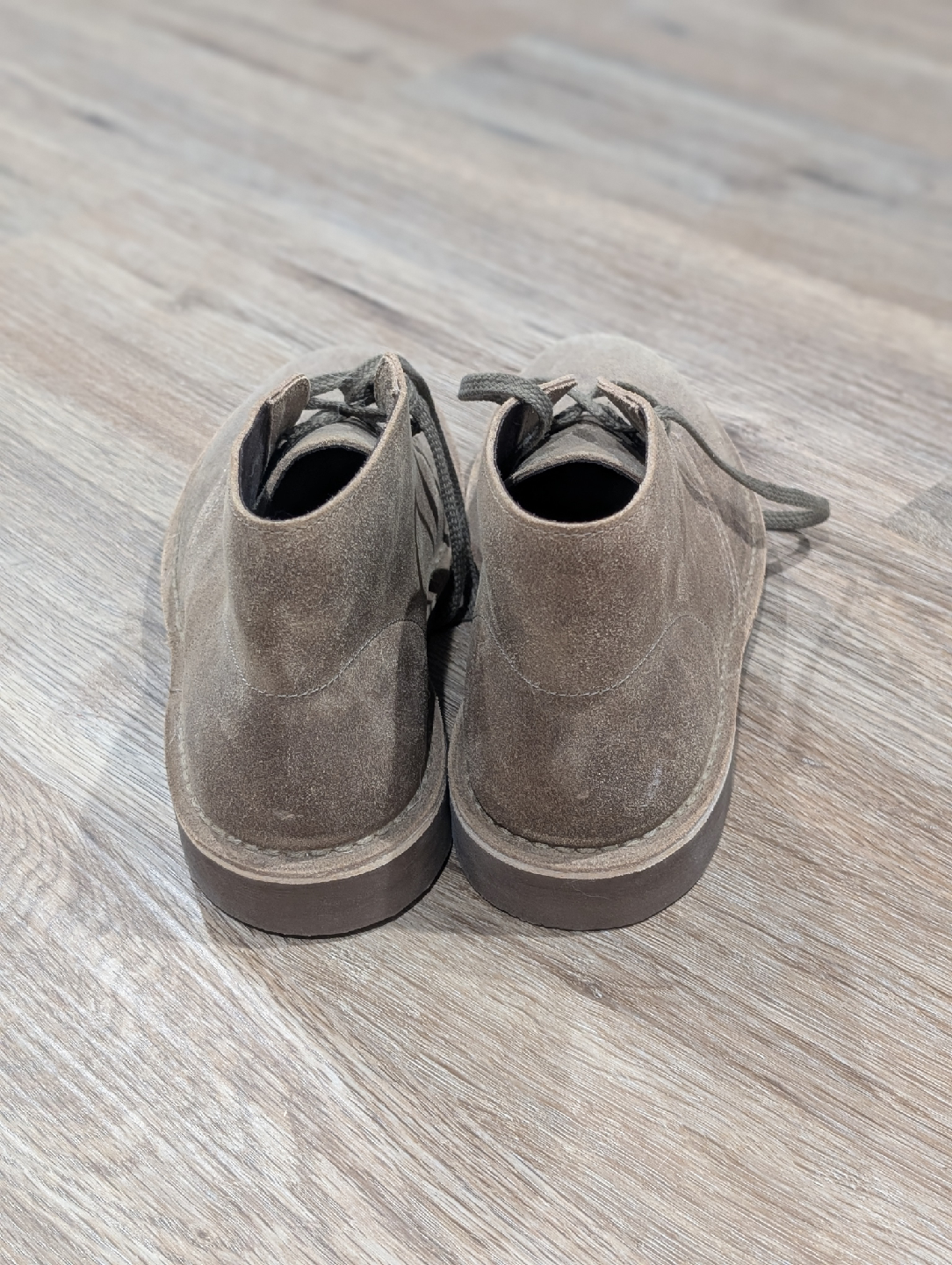 Clarks Men's Bushacre 2 Chukka Boot - Taupe Distressed - Size 19 - photo 2