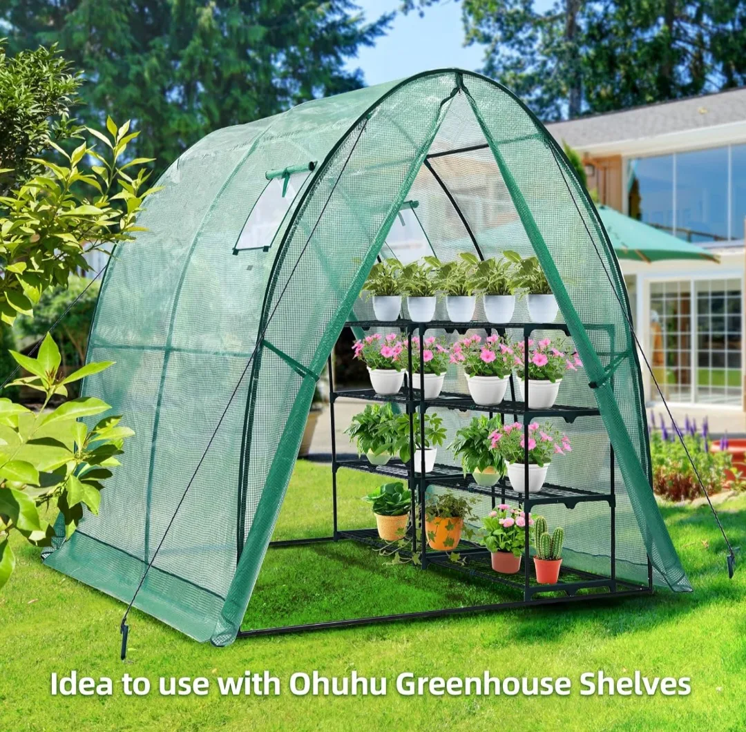 Portable Greenhouse - Outdoor Plant Growing Tent image indicator(6)