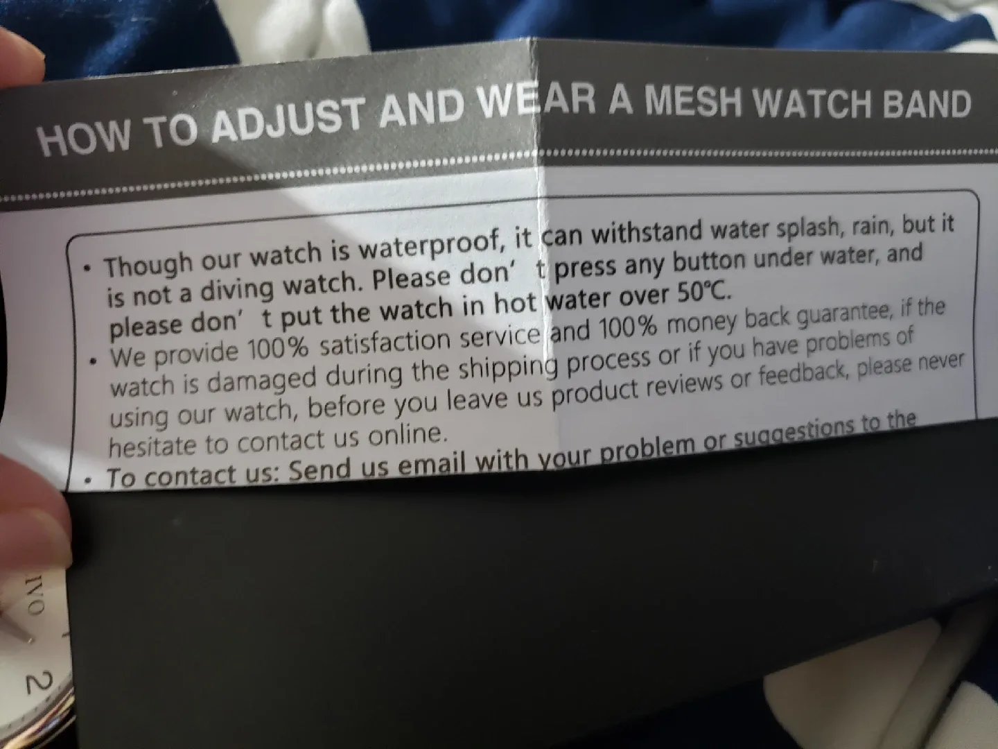 CIVO Stainless Steel Quartz Watch, New in Box image indicator(7)