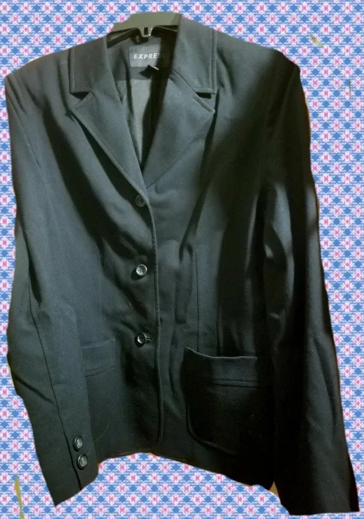NWOT Express Black Blazer image indicator(3)