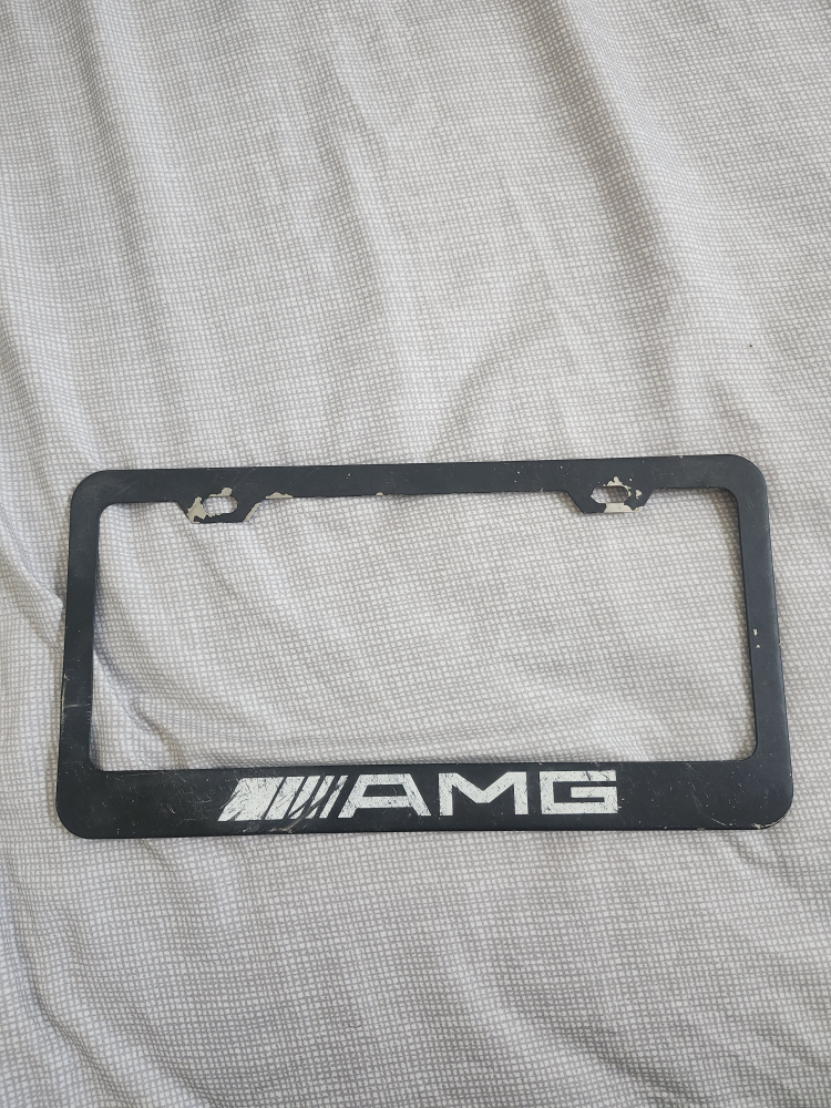 AMG License Plate Frame