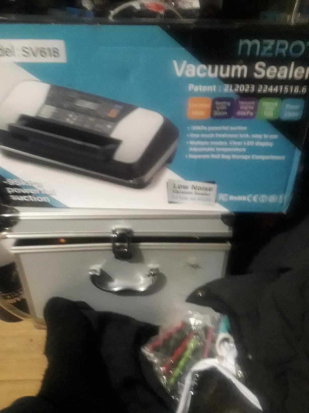 MZROT 95kpa Vacuum Sealer Machine SV618 image indicator(2)