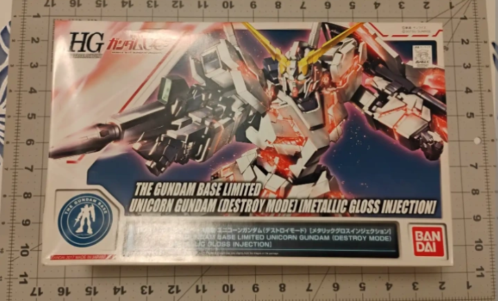 HG 1/144 Limited Edition HGUC RX-0 Unicorn Gundam Gunpla Kit