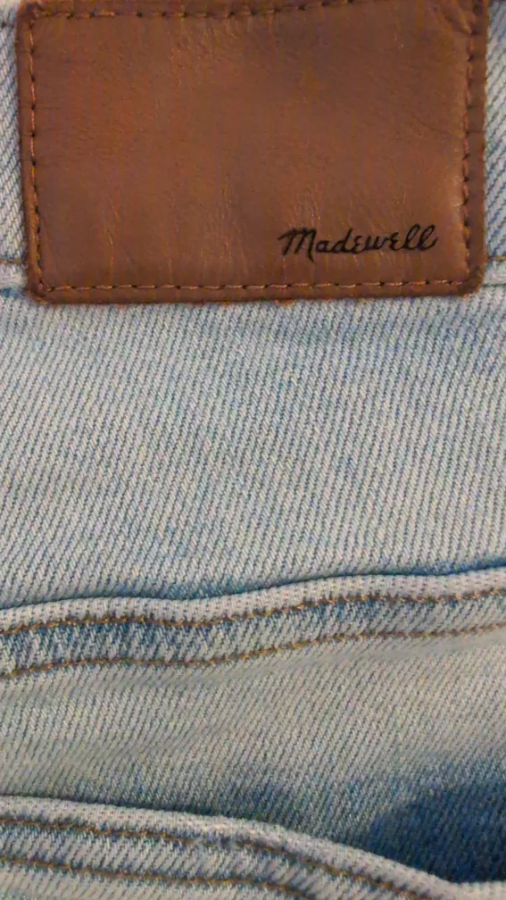 Designer Jeans (Madewell)- Size 31