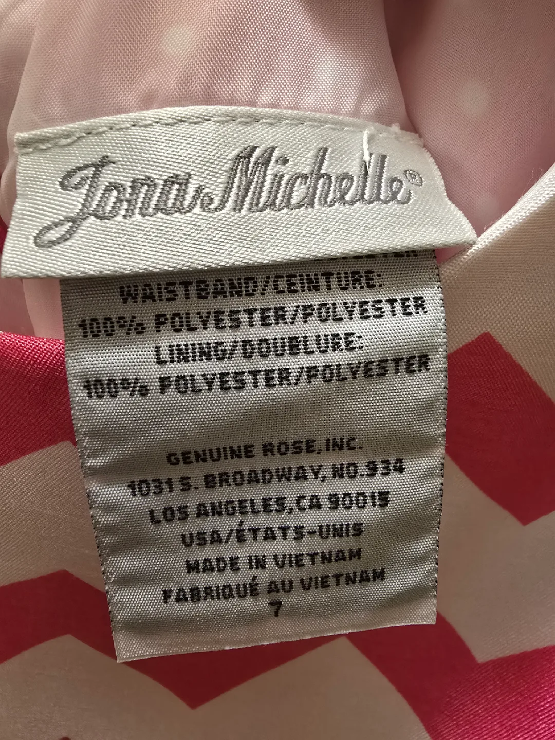 Rare! Tona Michelle Girls Dress - Size 7 image indicator(3)