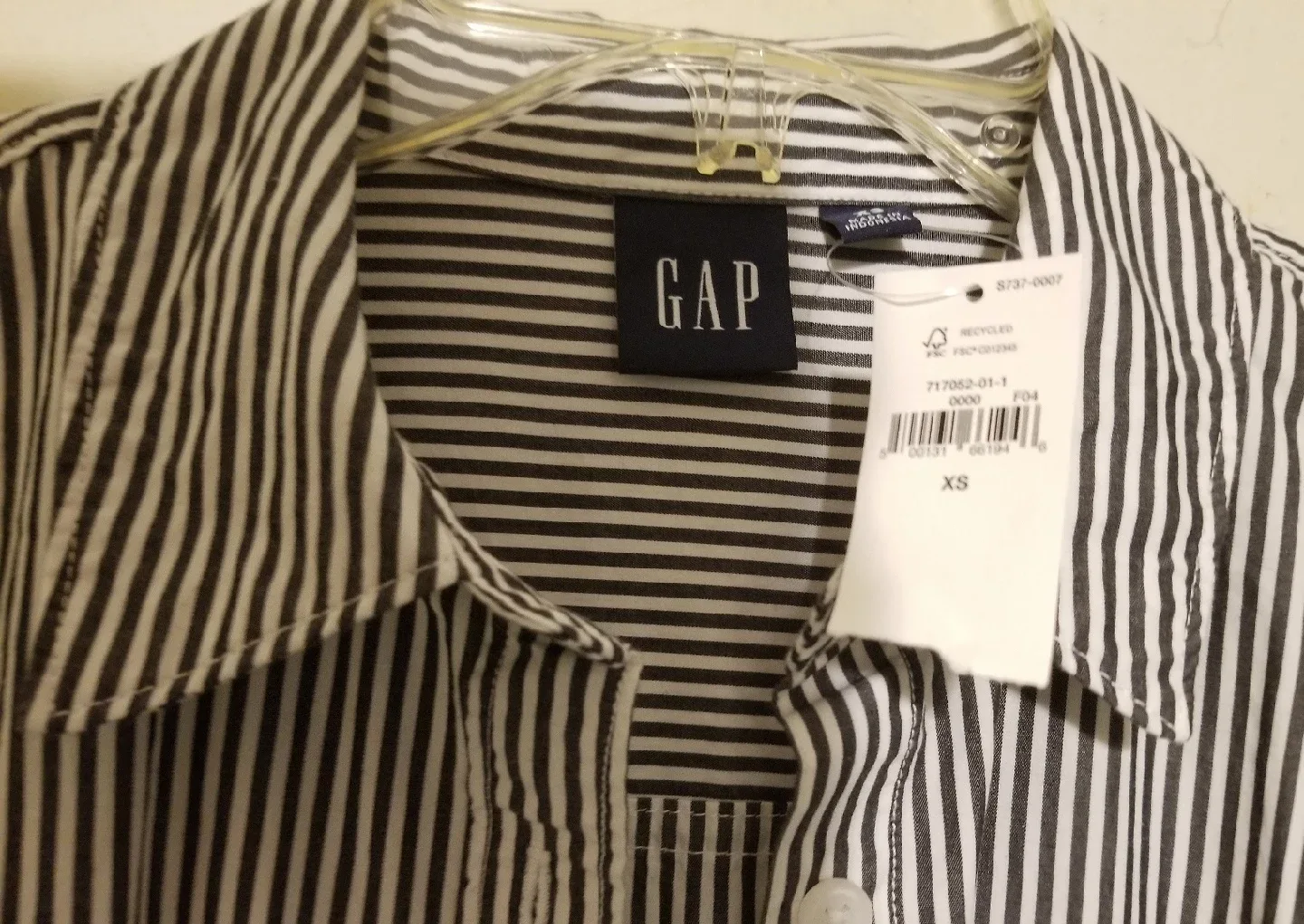 NWT GAP Women's Poplin Midi Shirt Dress image indicator(6)