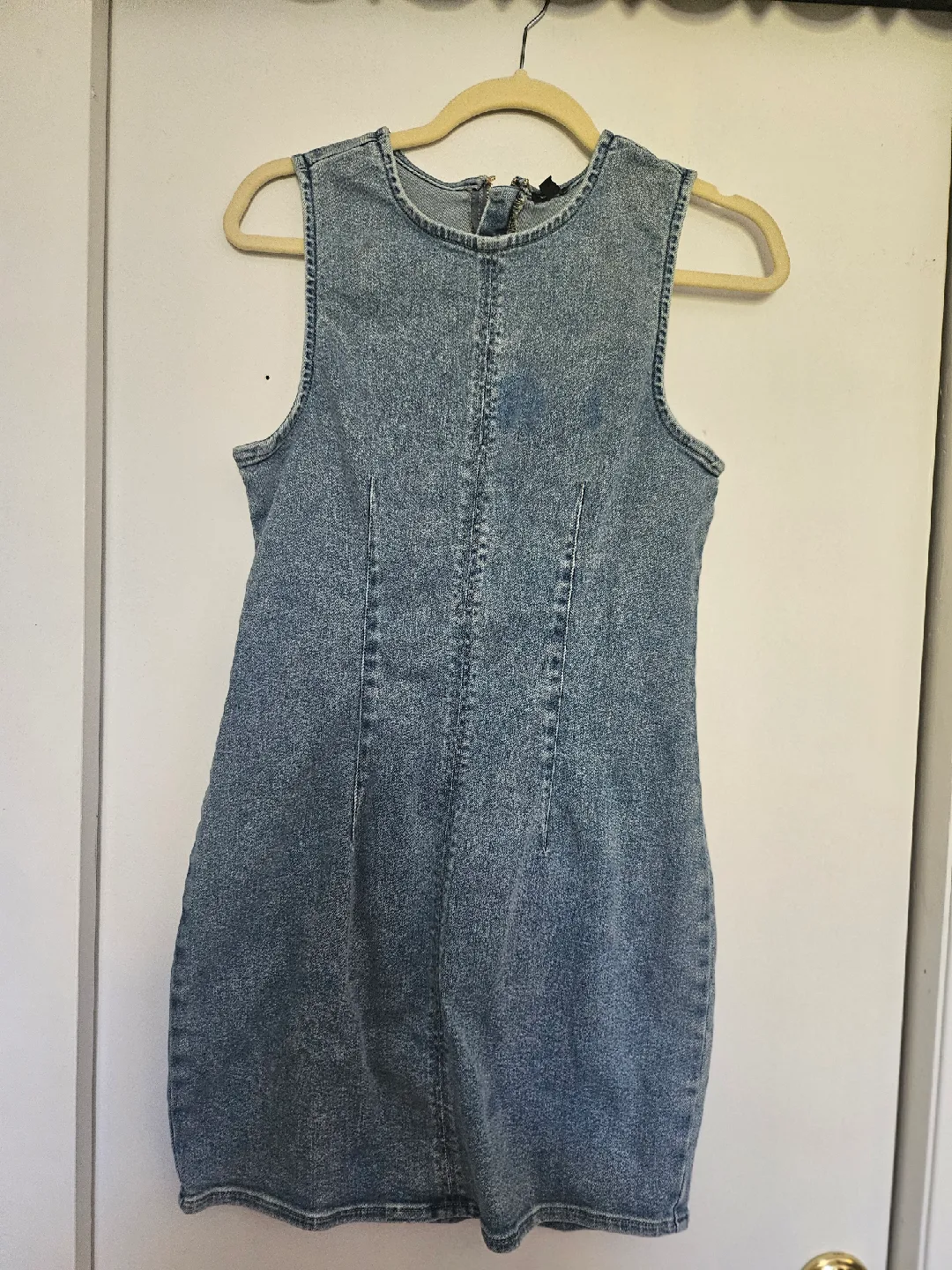 Express Denim Mini Dress - Size M thumbnail